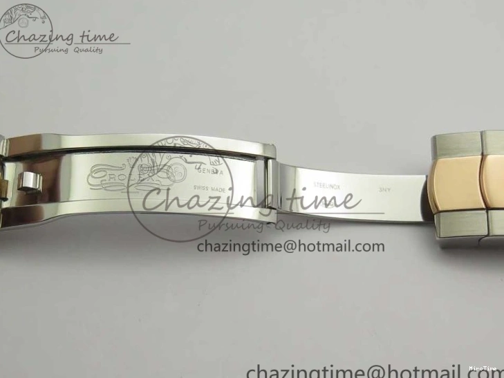 MiroTime 0501 Timeless DateJust 36mm 904 SS RG Wrapped 116231 GMF Gray Diam Dial on SS RG Wrapped Jubilee Bracelet A 3272